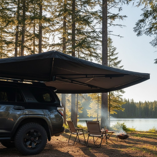 Wholesale SY04 270° Fan-Shaped Quick-Opening Car Side Awning - 4x4 Offroad SUV Shade