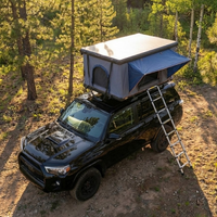 Wholesale Aluminum Alloy Hard Shell Roof Tent - 4x4 Waterproof 2-3 Person Four-Season Rooftop Tent