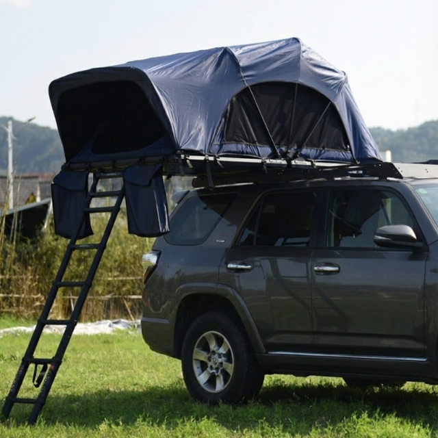 Wholesale Aluminum Alloy Hard Shell Folding Roof Tent - 4x4 OEM Four-Season Camping