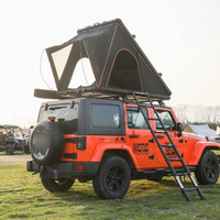 Wholesale Aluminum Alloy Hard Shell Roof Tent - 4x4 Waterproof 2-3 Person Car Rooftop Tent