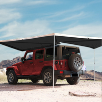 Wholesale SY04 270° Fan-Shaped Quick-Opening Car Side Awning - 4x4 Offroad SUV Shade