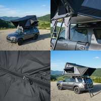 Wholesale SY-13 Side-Flip ABS Hard Shell Roof Tent - 2-3 Person 4x4 Rooftop Tent by Yohokamper