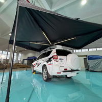 4x4 Offroad 270 Degree Free Standing Car Side Awning Tent w/ LED Light