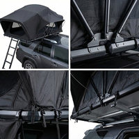 Wholesale Aluminum Alloy Hard Shell Folding Roof Tent - 4x4 OEM Four-Season Camping